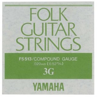 YAMAHAFolk Guitar String Silver Compound FS513 Compound .020 3G バラ弦 ヤマハ【横浜店】