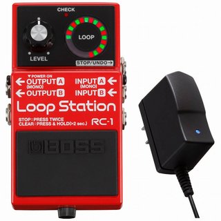 BOSS RC-1 Loop Station［純正ACアダプター同時購入セット］ルーパーループステーション RC1【WEBSHOP】