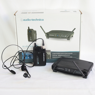 audio-technica【中古】 ワイヤレスマイク ヘッドセットマイク AUDIO-TECHNICA ATW-1101/H ワイヤレスシステム