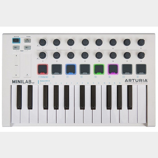 ArturiaMiniLab MKII 25鍵盤MIDIキーボード (MINILAB MK2)【WEBSHOP】