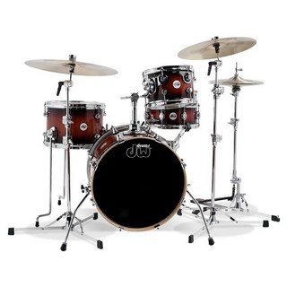 dw DDLG1804TB [Design Series Mini Pro 4-Piece Kit / 18'' BD / Tobacco Burst]【シンバル、ハードウェア...