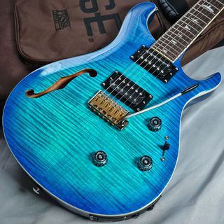 Paul Reed Smith(PRS) SE Custom 24 Semi-Hollow Piezo LB:Lake Blue【2024年新製品・良杢目個体】