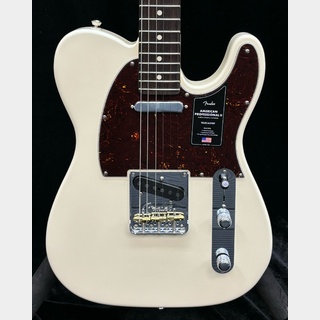 FenderAmerican Professional II Telecaster -Olympic White/Rosewood-【US23081923】【3.59kg】