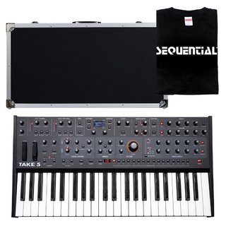 SEQUENTIAL CIRCUITS INC TAKE5 5ボイスアナログシンセサイザー [純正ハードケース＆Tシャツセット][御茶ノ水本店]【御茶ノ水本店】