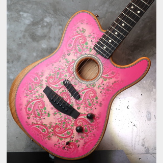 Fender USA American  Telecaster / Acoustasonic / Pink-Paisley