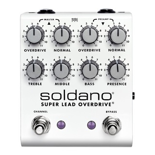 Soldano SLO PLUS Pedal 【SUPER LEAD OVERDRIVE】【待望のツインチャンネルモデル】【12月14日再入荷予定】