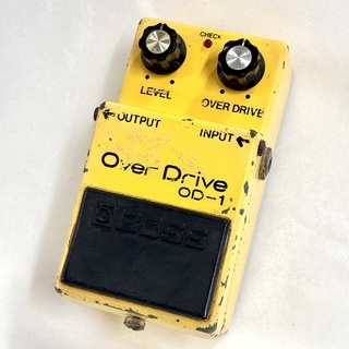 BOSSオーバードライブ OD-1 1979年製 BOSS OD-1 銀ネジ デュアル 1979