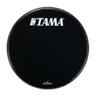 TamaBK18BMTT [Black Heads TAMA & Starclassic logo / 18]【バスドラム用フロントヘッド】【お取り寄せ品】