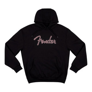 Fender フェンダー Spaghetti Logo Wavy Checker Hoodie Pink Checker XXLサイズ フーディー パーカー 長袖