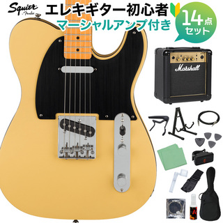 Squier by Fender 40th Anniv. TELE SVBL エレキギター初心者セット【マーシャルアンプ付き】