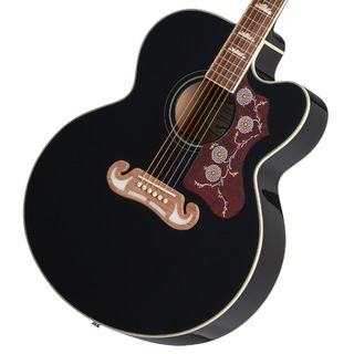 Epiphone J-200EC Studio Black (EJ-200SCE) エピフォン アコギ エレアコ EJ200SCE EJ-200 EJ200【WEBSHOP】