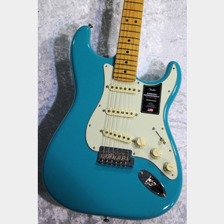 Fender American Professional II Stratocaster Miami Blue #US23012986【3.80kg/Wケースキャンペーン中!】