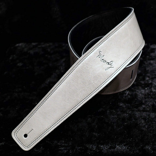 moody Leather 2.5 Inch LIGHT GRAY-BLACK Standard Tail