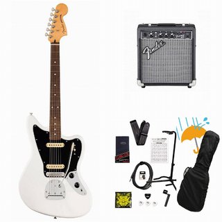 FenderPlayer II Jaguar Rosewood FB Polar White エレキギター Fender 10Wアンプ付属エレキギター初心者セットR