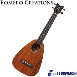 ROMERO CREATIONS テナーウクレレ Tiny Tenor / Premium Koa(Low-G)