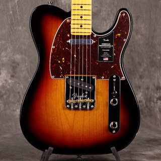 Fender American Professional II Telecaster Maple Fingerboard 3-Color Sunburst [S/N US22140245]【WEBSHOP】