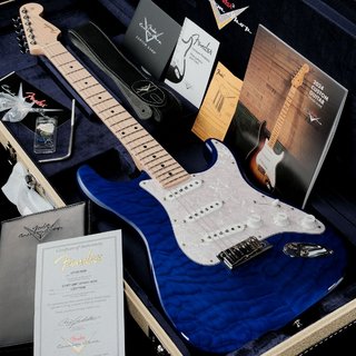 Fender Custom Shop Custom Built Custom Stratocaster NOS AA Quilt Cobalt Blue Trans “別注モデル”【渋谷店】