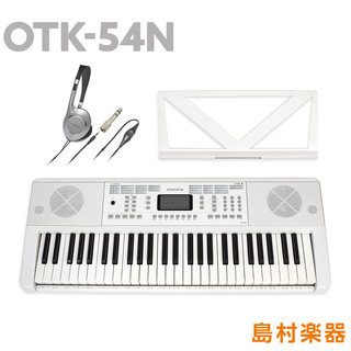 onetone OTK-54N ホワイト 白 54鍵盤 ヘッドホンセット