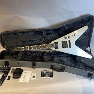 GibsonDave Mustaine Flying V EXP Silver Metallic エレキギター