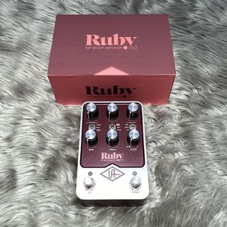 Universal Audio UAFX Ruby '63 Top Boost Amplifier コンパクトエフェクター プリアンプ【現物画像】