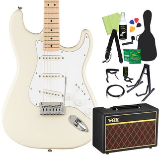 Squier by Fender AFF STRAT MN WPG エレキギター初心者14点セット【VOXアンプ付き】 OLW