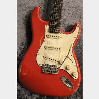 M.B.Guitars 61-S Fiesta Red  'Gary Moore Inspired'  #58675 【ちょい太板目ネック】【250年前のローズ指板】