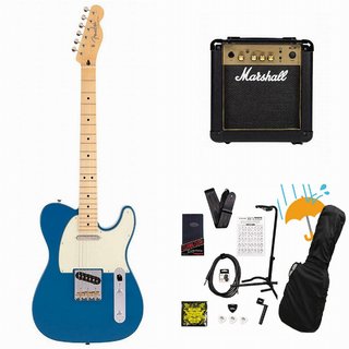 Fender Made in Japan Hybrid II Telecaster Maple FB Forest Blue Marshall MG10アンプ付属エレキギター初心者セ