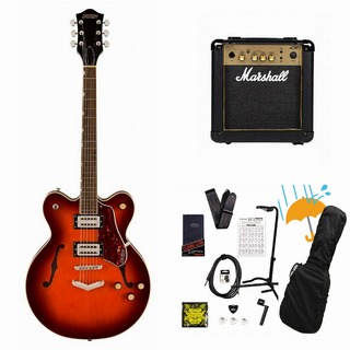 Gretsch G2622 Streamliner CenterBlock DC withVStoptail Laurel FB Broad’Tron BT-3S PickupsFireburst Marshall