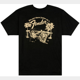 Fender Get There Faster T-Shirt, Black, XL 【御茶ノ水本店】