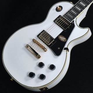 EpiphoneInspired by Gibson Les Paul Custom Alpine White(重量:4.12kg)【渋谷店】