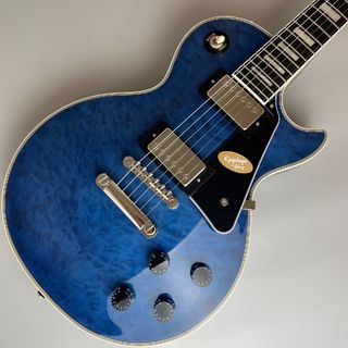 Epiphone Les Paul Custom Quilt Viper Blue (バイパーブルー) エレキギター レスポールカスタム 島村楽器限定