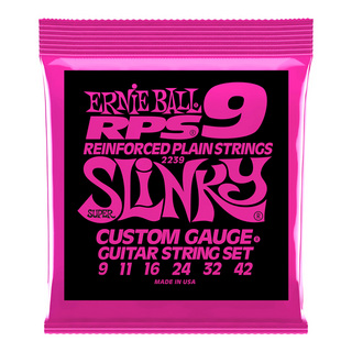 ERNIE BALL #2239 Super Slinky RPS Nickel Wound 9-42