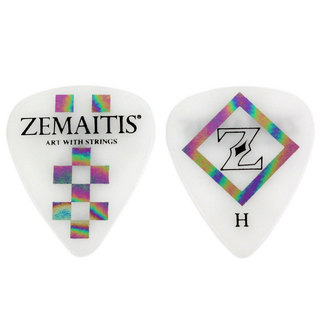 ZemaitisZP-17 TD/H WH Polyacetal Guitar Picks ティアドロップ ギターピック×20枚