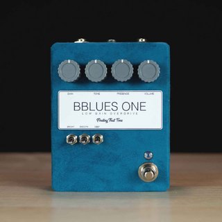 Finding That Tone BBlues One Low Gain Overdrive | Suede Ocean Turquoise  Custom【1月末頃入荷予定/ご予約注文受付中】 