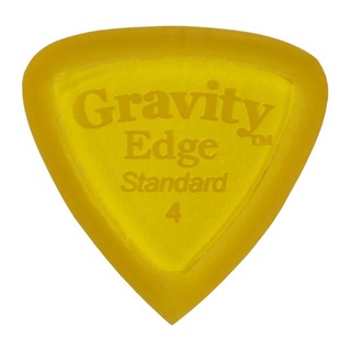 Gravity Guitar PicksEdge -Standard Master Finish- GEES4M 4.0mm Yellow ギターピック