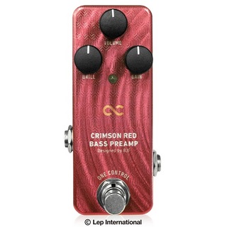 ONE CONTROL CRIMSON RED BASS PREAMP