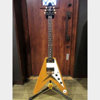 Gibson Custom Shop 1958 Korina Flying V VOS "White Guard"