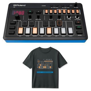 Roland (Tシャツセット)J-6 CHORD SYNTHESIZER (AIRA Compact) & J-6 T-Shirts DesignB XL (RT/J-6BXL) セット ...