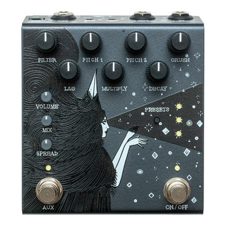 Old Blood Noise Endeavors Dark Star V3 (Black) 【アンビエント・リバーブの定義を更に更新したV3】【送料無料!】