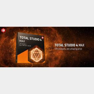 IK Multimedia 【BF2024特価商品】Total Studio 4 MAXDL【11/5～12/2まで】