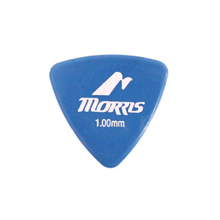 MorrisDELRIN Blue 1.0mm Triangle ギターピック×36枚