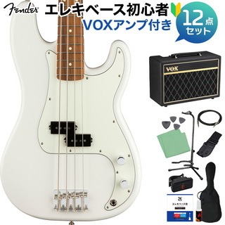 Fender Player Precision Bass PWT ベース初心者12点セット【VOXアンプ付】