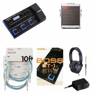 BOSS GT-1 Guitar Effects Processor マルチエフェクター 初心者 ボス [GT-1の教科書 + Spark MINI Pearl 同時購