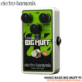 Electro-Harmonixベース用ファズ NANO BASS BIG MUFF PI エレクトロハーモニクス
