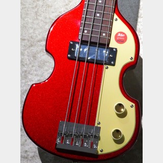 Hofner 【ちいちゃい!】【ラメ感ありレッド】Shorty Violin Bass -Red- #Y0601H218【2.42kg】【超軽量!!】