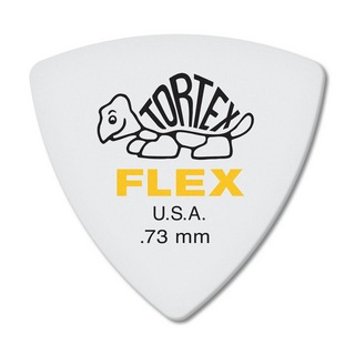 Jim Dunlop456 Tortex Flex Triangle 0.73mm ギターピック×12枚