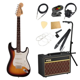 FenderMIJ Traditional Late 60s Stratocaster RW 3TS エレキギター VOXアンプ付き 入門11点 初心者セット