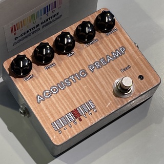 D-CUSTOM ACOUSTIC PREAMP 《生産完了品処分特価!》【渋谷店】