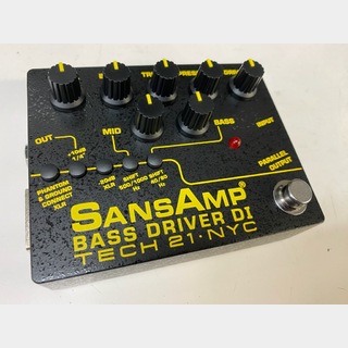 ベース用エフェクター ＞ ベース用プリアンプ、Tech 21、SansAmp Bass