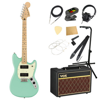Fenderフェンダー Player Mustang 90 MN SFMG エレキギター VOXアンプ付き 入門11点 初心者セット